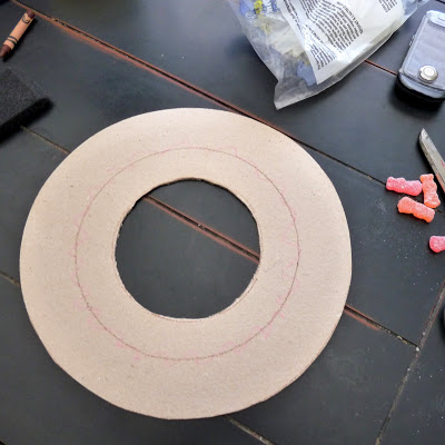 kruh na držák čajových sáčků