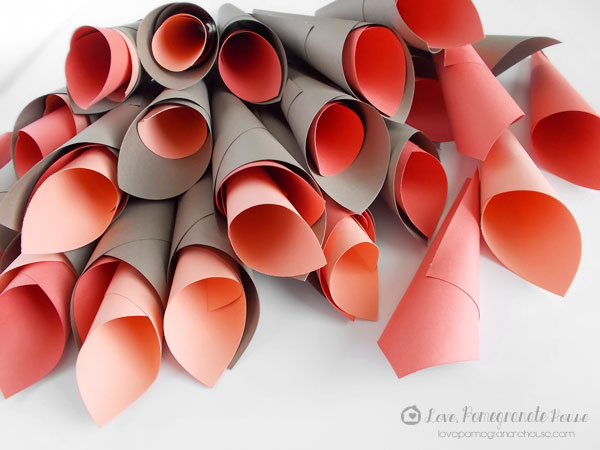 Paper Dahlia Věneček